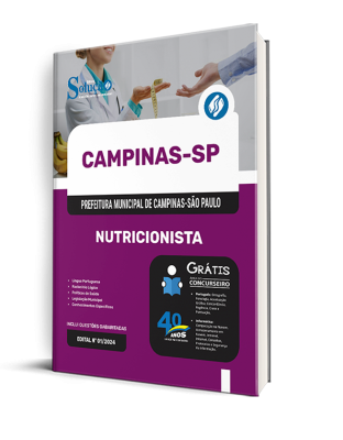 Apostila Prefeitura de Campinas - SP 2025 - Nutricionista - Imagem 2