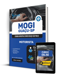 Capa Apostila Câmara de Mogi Guaçu - SP 2025 - Motorista