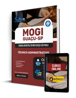 Apostila Câmara de Mogi Guaçu - SP 2025 - Técnico Administrativo - Imagem 1