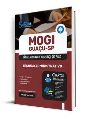 Apostila Câmara de Mogi Guaçu - SP 2025 - Técnico Administrativo - Imagem 2