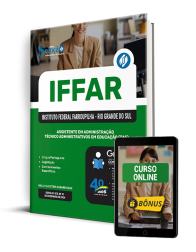 Capa Apostila IFFAR 2025 - Assistente em Administração - Técnico Administrativos em Educação (TAE)