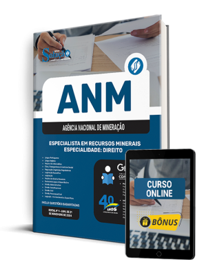 Apostila ANM 2025 - Especialista em Recursos Minerais - Especialidade: Direito - Imagem 1