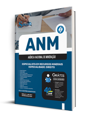 Apostila ANM 2025 - Especialista em Recursos Minerais - Especialidade: Direito - Imagem 2