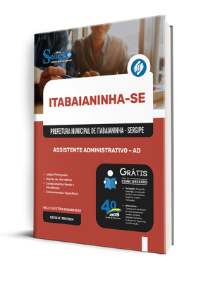 Apostila Prefeitura de Itabaianinha - SE 2025 - Assistente Administrativo – AD - Imagem 2