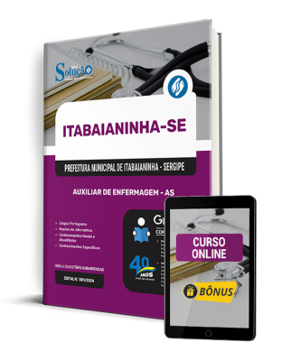 Apostila Prefeitura de Itabaianinha - SE 2025 - Auxiliar de Enfermagem - AS - Imagem 1