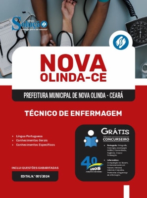 Apostila Prefeitura de Nova Olinda - CE 2025 - Técnico de Enfermagem - Imagem 3