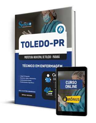 Apostila Prefeitura de Toledo - PR 2025 - Técnico Em Enfermagem - Imagem 1