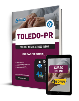 Apostila Prefeitura de Toledo - PR 2025 - Cuidador Social I - Imagem 1