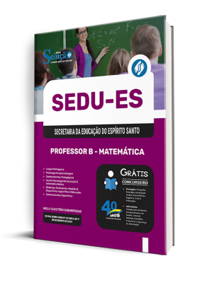 Apostila SEDU-ES 2025 - Professor B - Matemática - Imagem 2