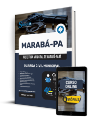 Capa Apostila Prefeitura de Marabá - PA 2025 - Guarda Civil Municipal