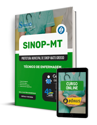 Apostila Prefeitura de Sinop - MT em PDF 2025 - Técnico de Enfermagem - Imagem 1