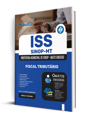 Apostila Prefeitura de Sinop - MT (ISS) 2025 - Fiscal Tributário - Imagem 2