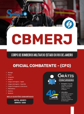 Apostila CBMERJ 2025 - Oficial Combatente - (CFO) - Imagem 3