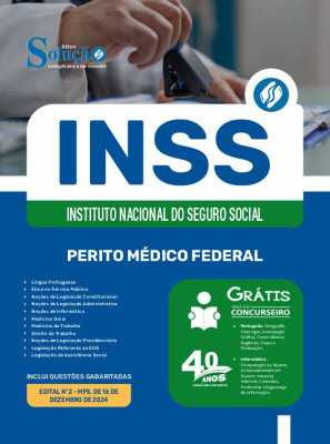 Apostila INSS 2025 - Perito Médico Federal (pós-edital + Completa) - Imagem 3