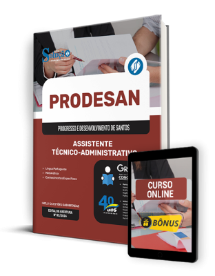 Apostila PRODESAN 2025 - Assistente Técnico-Administrativo - Imagem 1