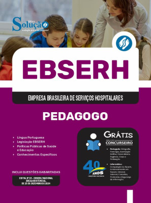 Apostila EBSERH em PDF 2025 - Pedagogo - Imagem 1