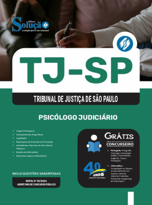 Apostila TJ-SP 2025 - Psicólogo Judiciário - Imagem 3