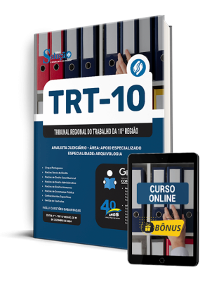 Apostila TRT-10 2025 - Analista Judiciário - Área: Apoio Especializado - Especialidade: Arquivologia - Imagem 1