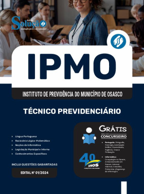 Apostila IPMO 2025 - Técnico Previdenciário - Imagem 3