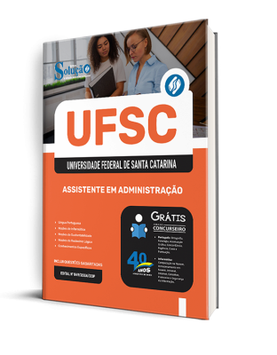 Apostila UFSC 2025 - Assistente em Administração - Imagem 1