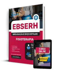 Capa Apostila EBSERH 2025 - Fisioterapia