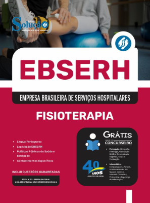 Apostila EBSERH 2025 em PDF- Fisioterapia - Imagem 1