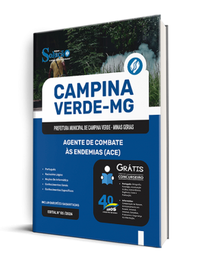 Apostila Prefeitura de Campina Verde MG 2025 - Agente de Combate às Endemias (ACE) - Imagem 1