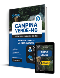 Capa Apostila Prefeitura de Campina Verde MG 2025 - Agente de Combate às Endemias (ACE)