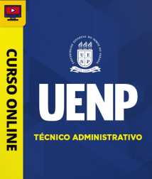 Capa Curso UENP - Universidade Estadual do Norte do Paraná - Técnico Administrativo