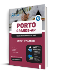 Capa Apostila Prefeitura de Porto Grande - AP - Comum Nível Médio
