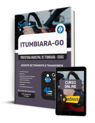 Capa Apostila Prefeitura de Itumbiara - GO 2025 - Agente de Trânsito e Transporte