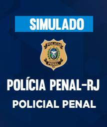 Capa Simulado - Polícia Penal-RJ - Policial Penal
