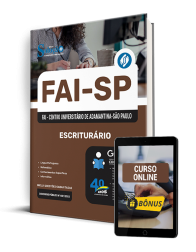 Capa Apostila FAI-SP 2025 - Escriturário