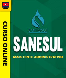 Capa Curso SANESUL - Assistente Administrativo