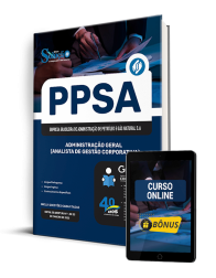 Capa Apostila PPSA 2025 - Administração Geral (Analista de Gestão Corporativa)