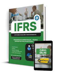 Capa Apostila IFRS 2025 - Assistente em Administração - Técnico-Administrativos em Educação - TAE