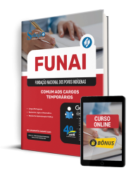 Capa Apostila FUNAI 2025 - Comum aos Cargos - Temporários