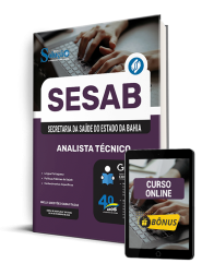 Capa Apostila SESAB Temporários 2025 - Analista Técnico