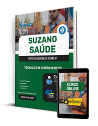 Capa Apostila Suzano Saúde 2025 - Técnico em Suprimentos
