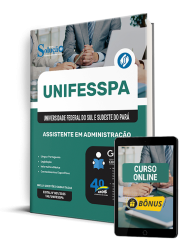 Capa Apostila UNIFESSPA 2025 - Assistente em Administração