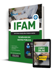 Capa Apostila IFAM 2025 - Tecnólogo em Gestão Pública