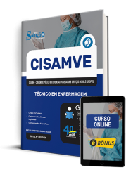 Capa Apostila CISAMVE-SC 2025 - Técnico em Enfermagem