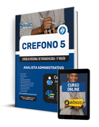 Capa Apostila CREFONO 5 2025 - Analista Administrativo
