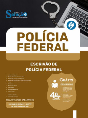 Apostila Polícia Federal (PF) 2025 - Escrivão de Polícia Federal - Imagem 3