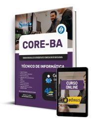 Capa Apostila CORE-BA 2025 - Técnico de Informática