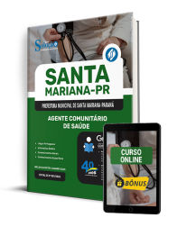 Capa Apostila Prefeitura de Santa Mariana - PR 2025 - Agente Comunitário de Saúde