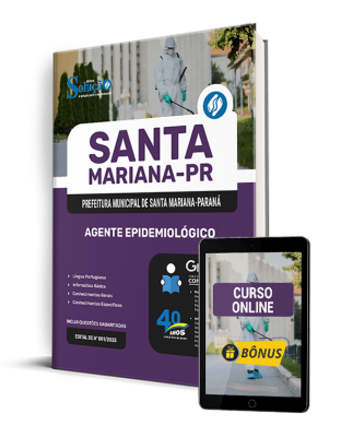 Apostila Prefeitura de Santa Mariana - PR 2025 - Agente Epidemiológico - Imagem 1