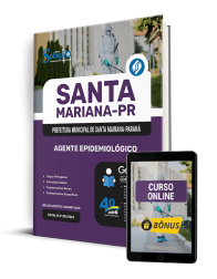 Capa Apostila Prefeitura de Santa Mariana - PR 2025 - Agente Epidemiológico