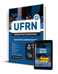 Capa Apostila UFRN 2025 - Assistente Administrativo