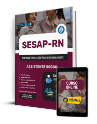 Capa Apostila SESAP-RN 2025 - Assistente Social